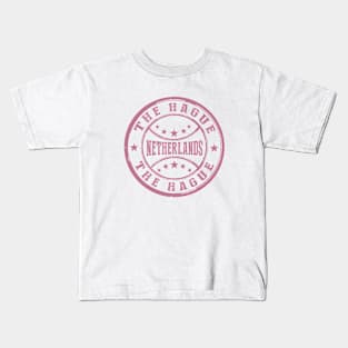 Stamp City Of The Hague Kids T-Shirt